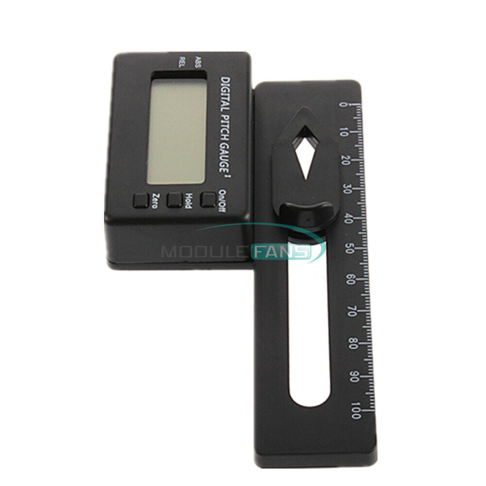 TL90 Digital Pitch Gauge LCD Blades Degree Angle For ALIGN AP800 TREX 450-700