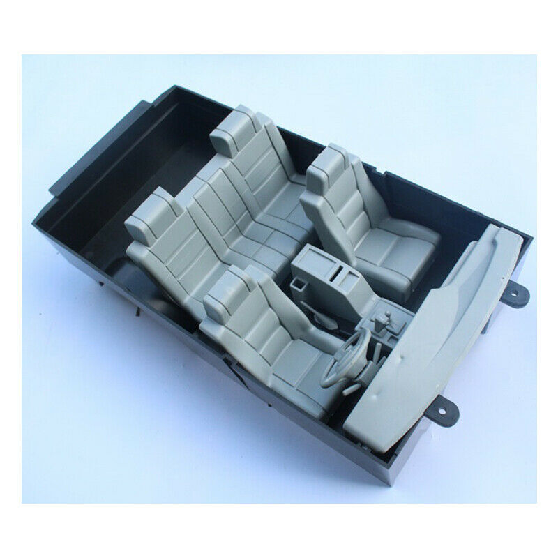 RC Car Shell Body Interior Kit Electric Stee Wheel for 1/10 RC Cler Car 4 SCX1U3