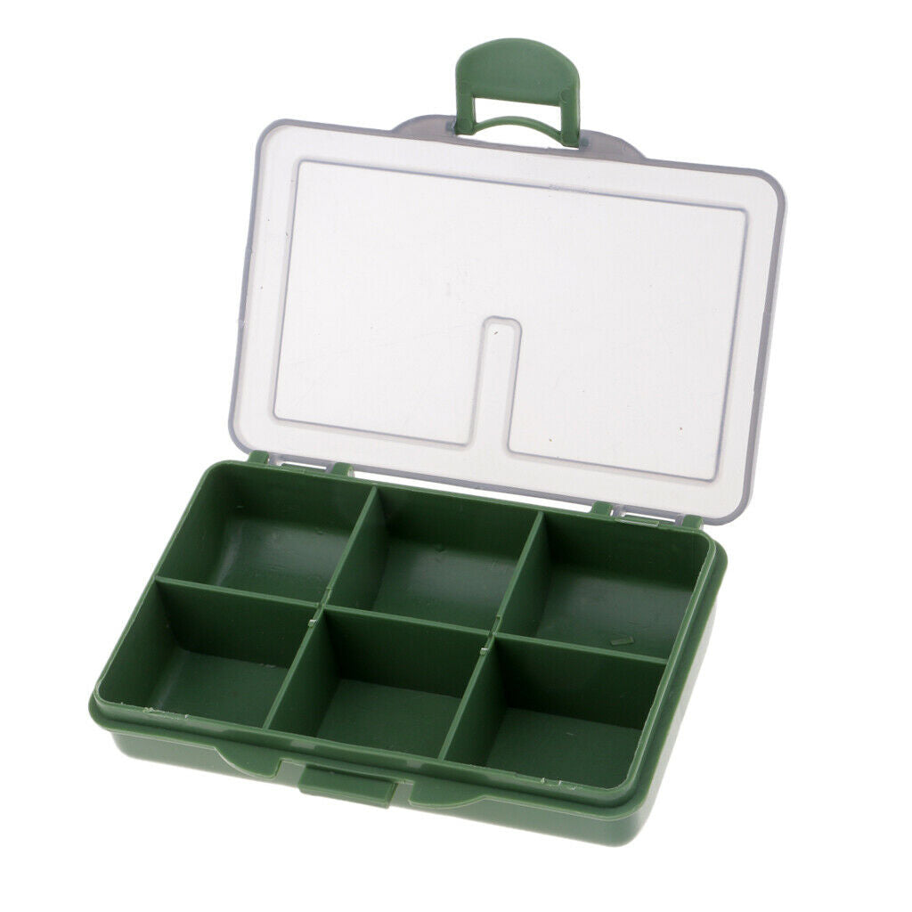 2 Pieces Fishing Tackle Waterproof Container Fishing Storage Accessories Box