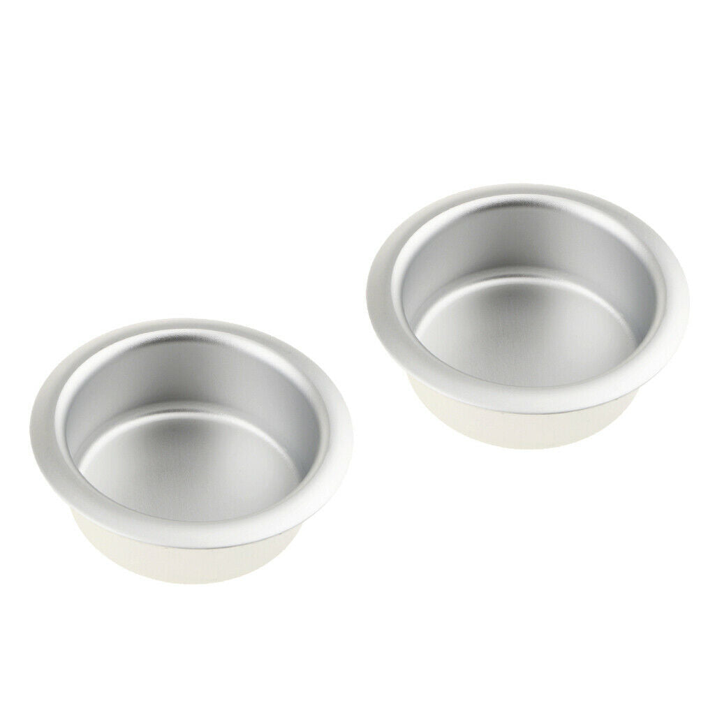2 Pieces Stainless Steel Cup Drink Holder Storage for Marine Boat Car RV