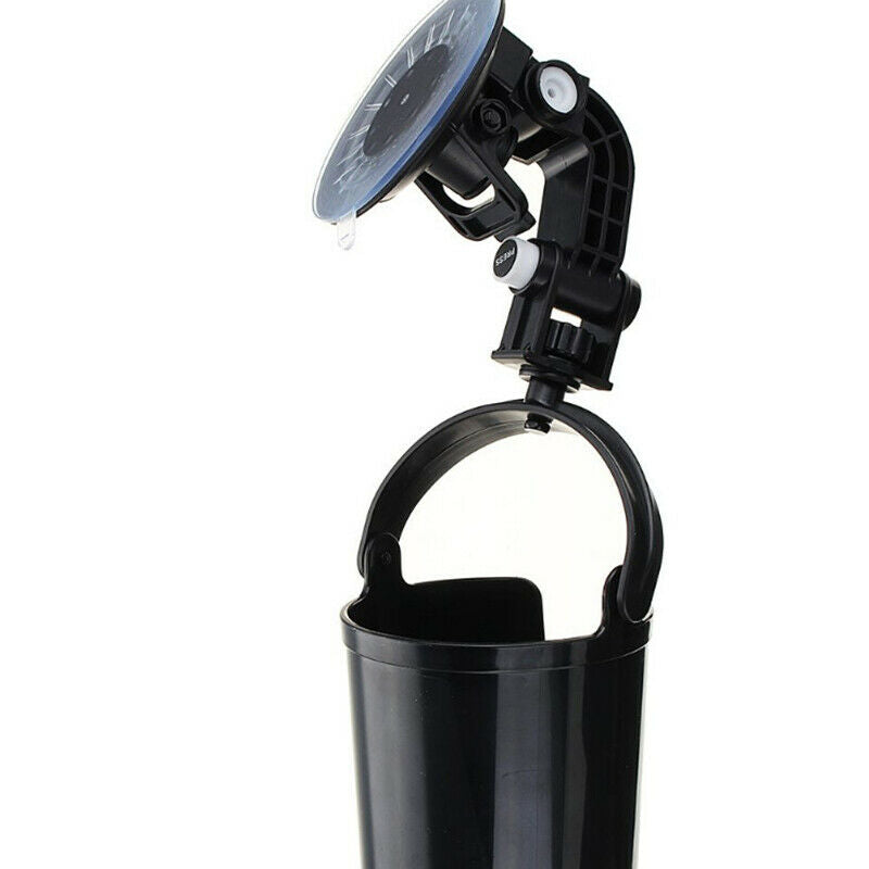 1 Pcs Black ABS Plastic Car Glass Cup Holder Foldable Can Holder Bottle HolderHN