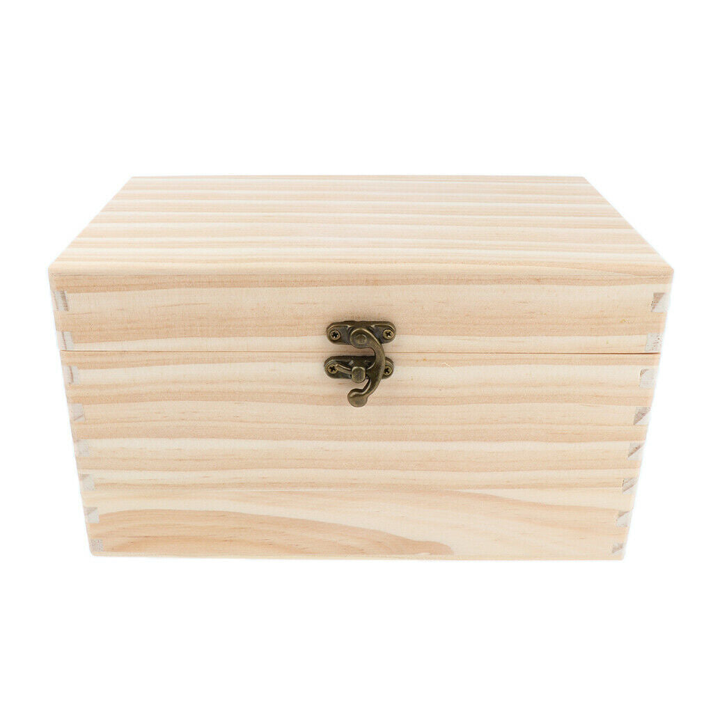22 Slots Essential Oil Wooden Box Organizer Pine Wood Storage Case Container
