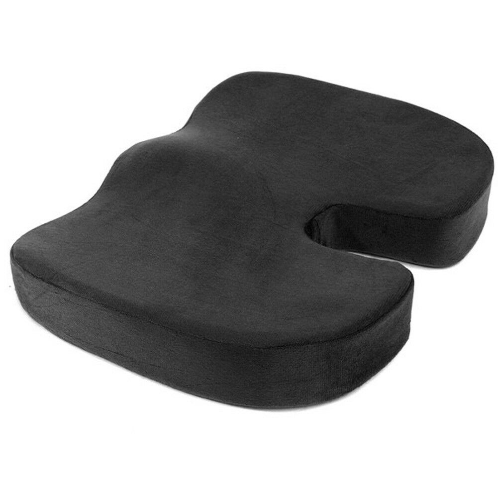 Memory Foam Coccyx Orthopedic Car Seat Office Chair Cushion Pain Relief Pillow