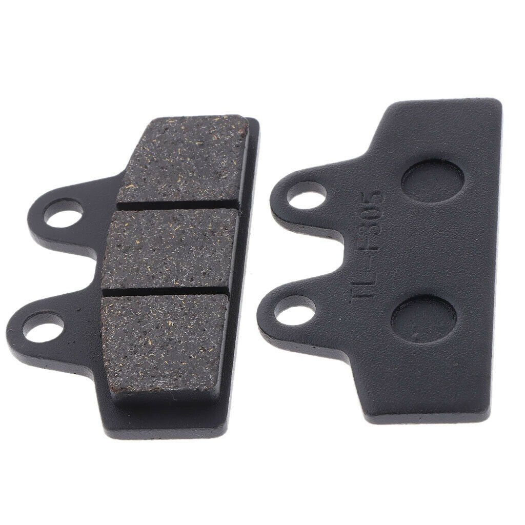 2Pcs Black Rear Brake Pads Disc Brake Pads Suit ATV Motorcycle