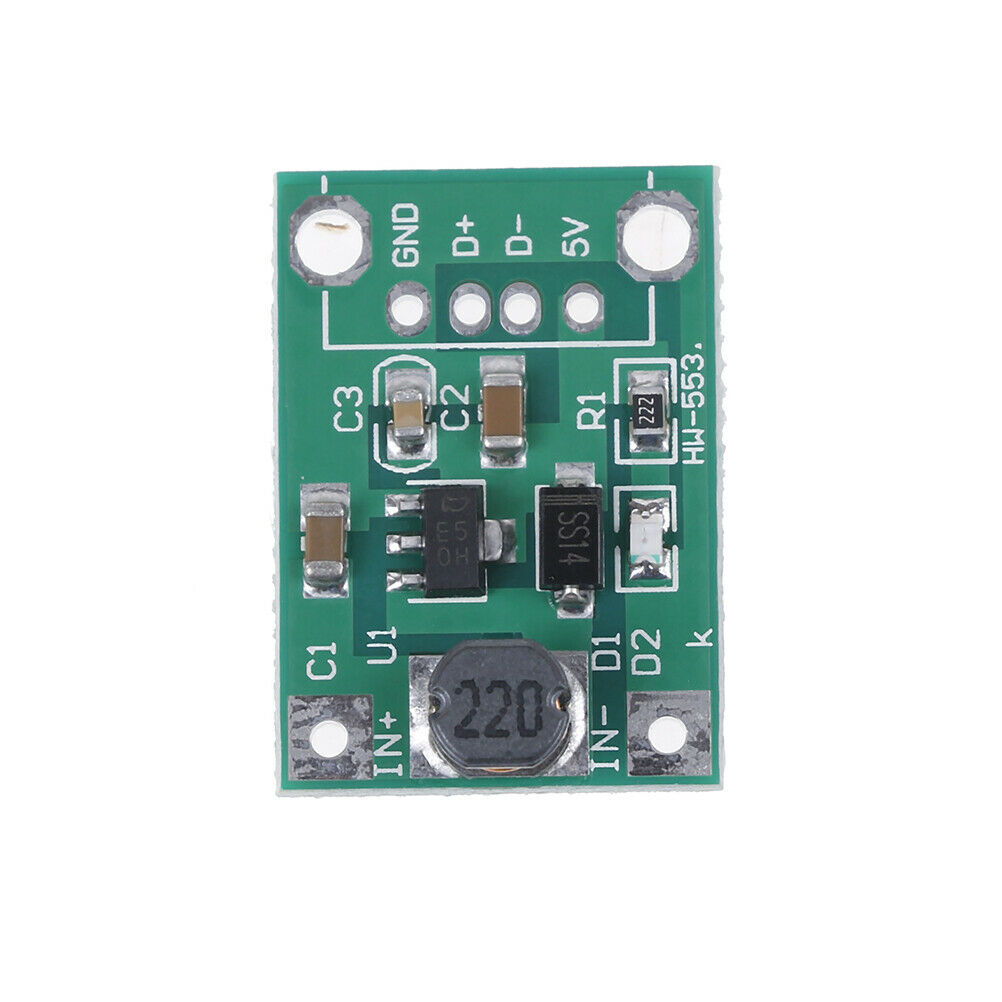 1Pc DC-DC boost converter step up module 0.9V-5V to 5V 500mA for arduino .l8