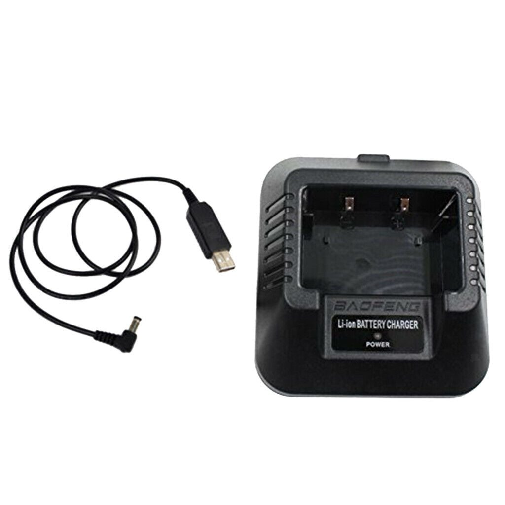 Replacement Desktop USB Charging Adapter for  Radio UV 5R DM 5R