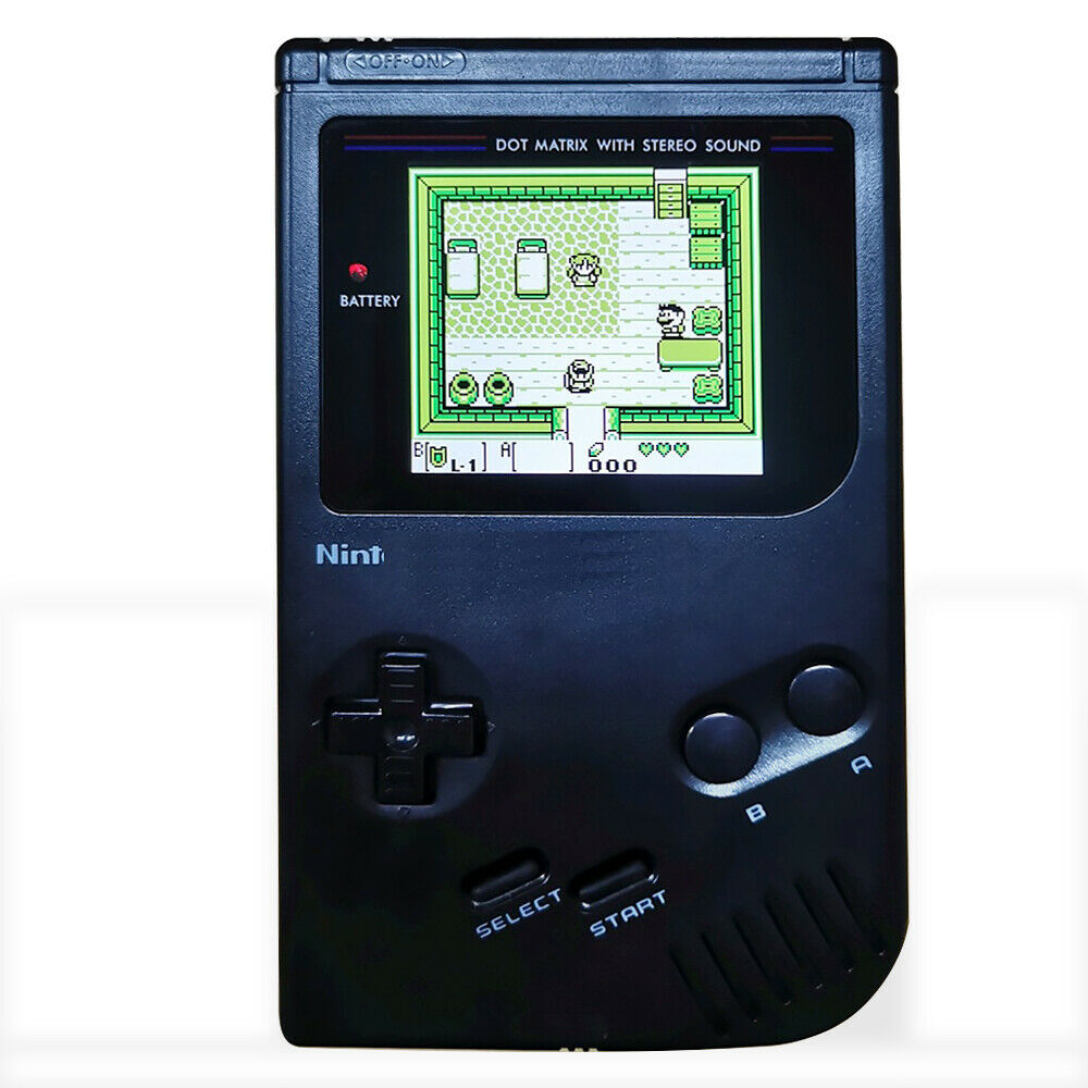 Hispeedido 8 Colorful Full Size IPS Backlight LCD For Game Boy DMG GB DMG