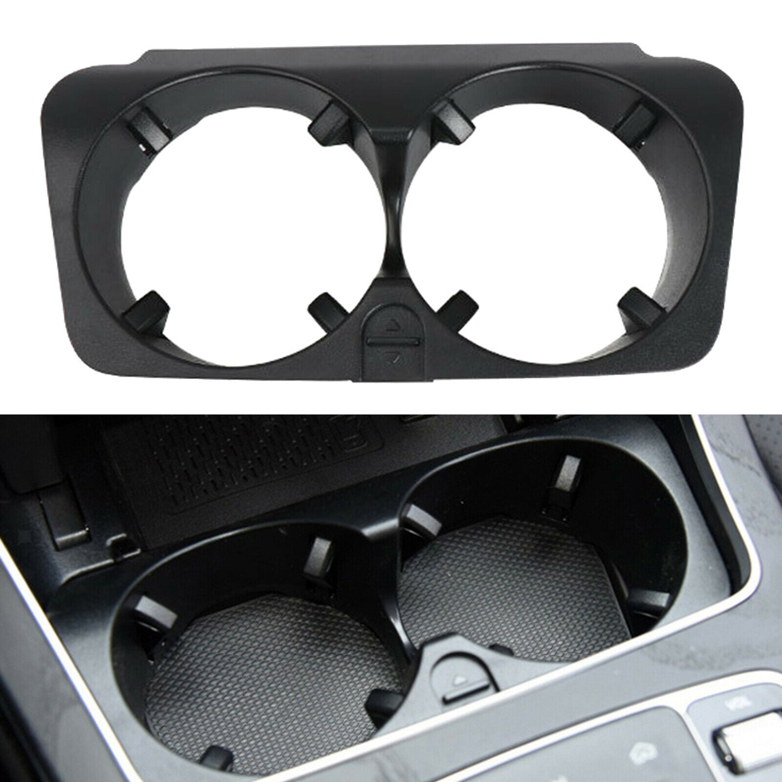 Car Water Cup Holder Organizer for Mercedes   C Class GLC CLS W205 W213