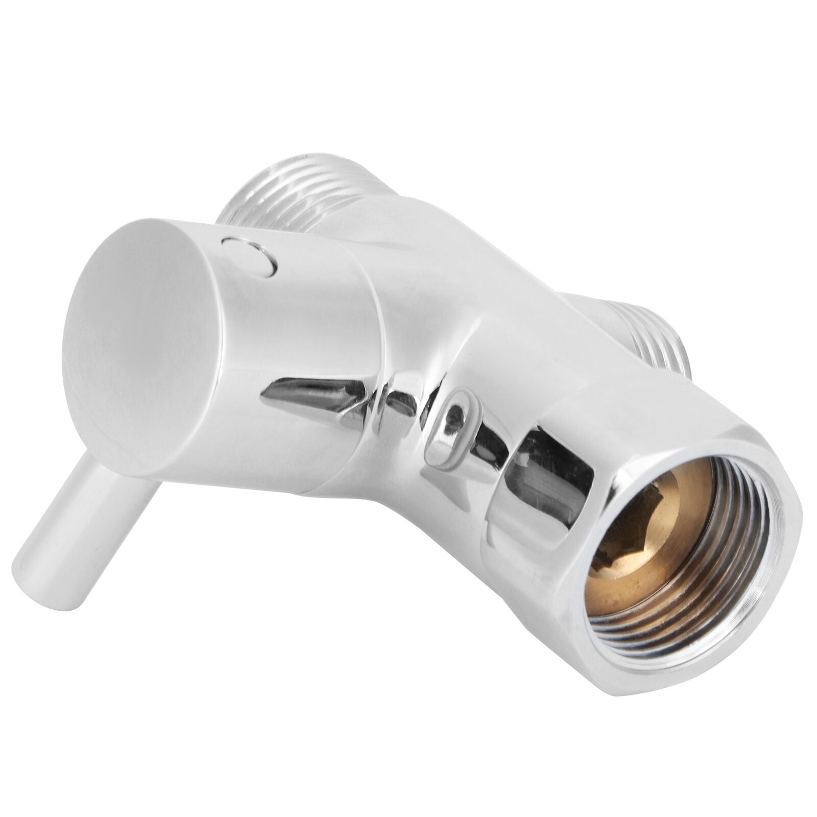 Double Outlet Stop Valve Shower Head Diverter Valve Diverter for Hand Shower