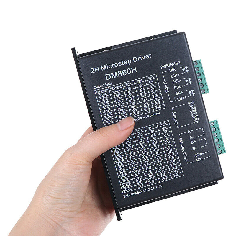 Stepper motor driver cintroller DM860 microstep brushless DC stepper motor sheSJ