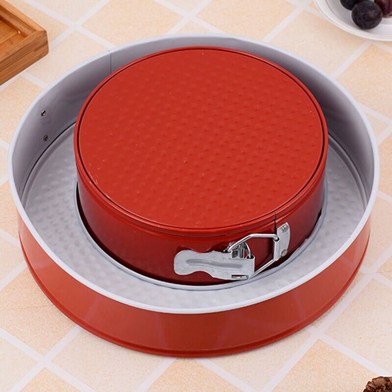 Non-Stick Cake Pan Baking Cake Mold with Removable Bottom Round Heart Square SD1