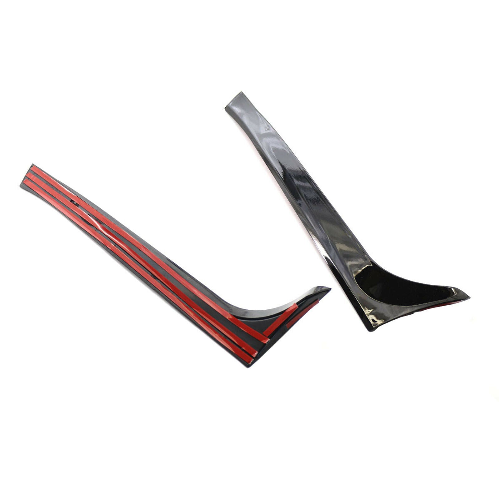 1 Pair Rear Roof Window Side Spoiler Wing for VW Golf 6 MK6 2009 - 2013