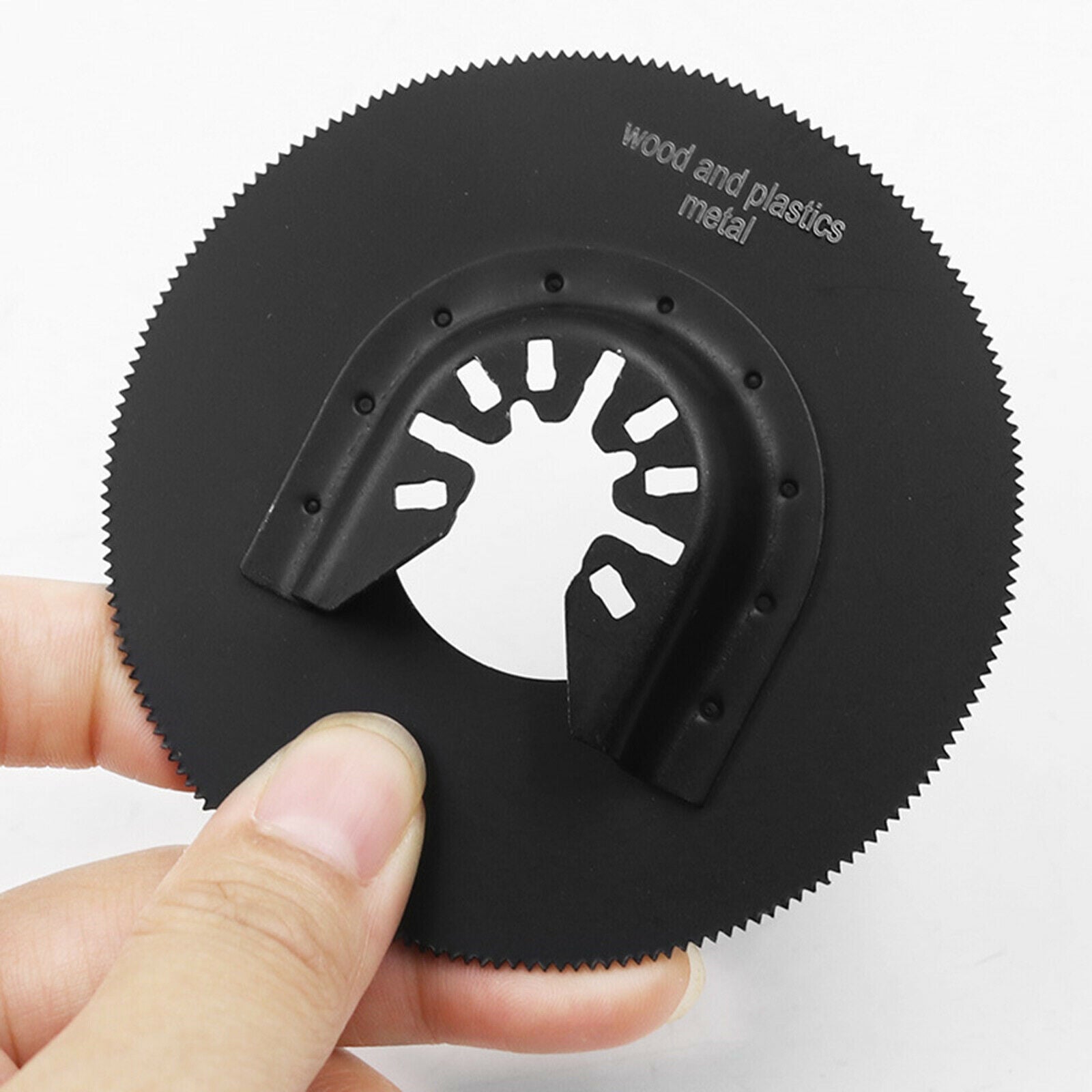 Black 80mm Saw Blade Accessories Round Multi-Purpose Circular Woodworking