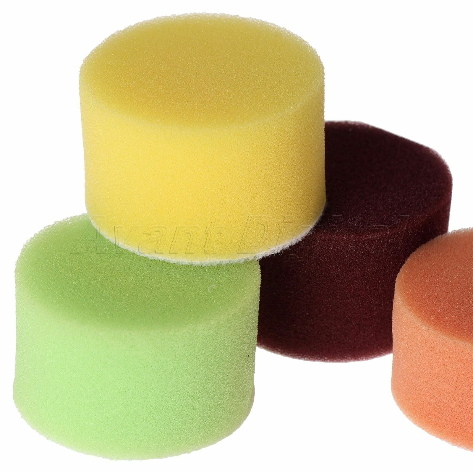 50mm Car Flat Polishing Pads 16 Pcs/Set For Electric Pneumatic Buffing Polisher