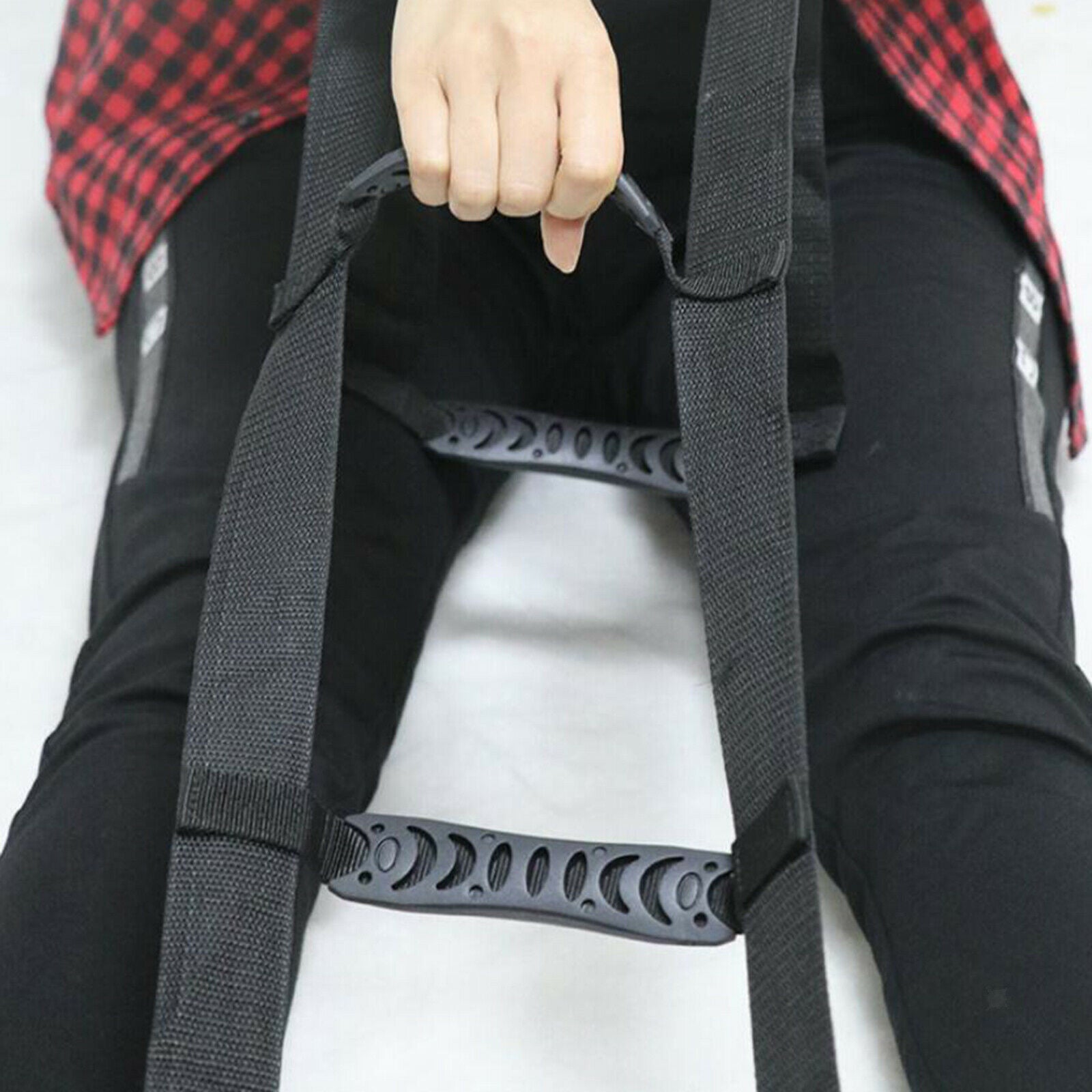 Bed Ladder Assist Pull Up Assist Device with Handle Strap Sitting, Sit Up Hoist