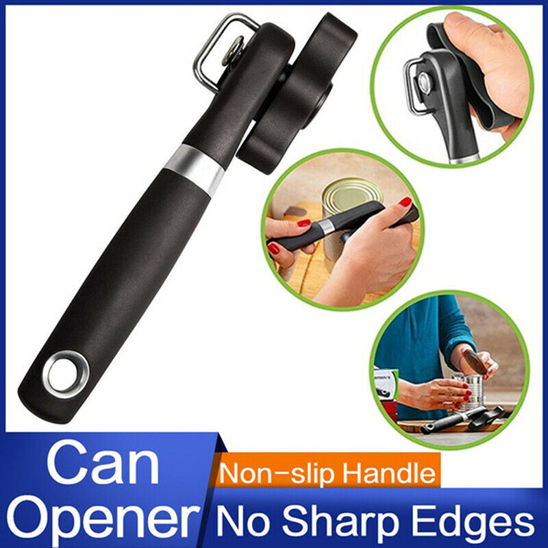 Safe Cut Can Opener Kitchen Manual Restaurant No Sharp Edges Can Jars OpenerBDA