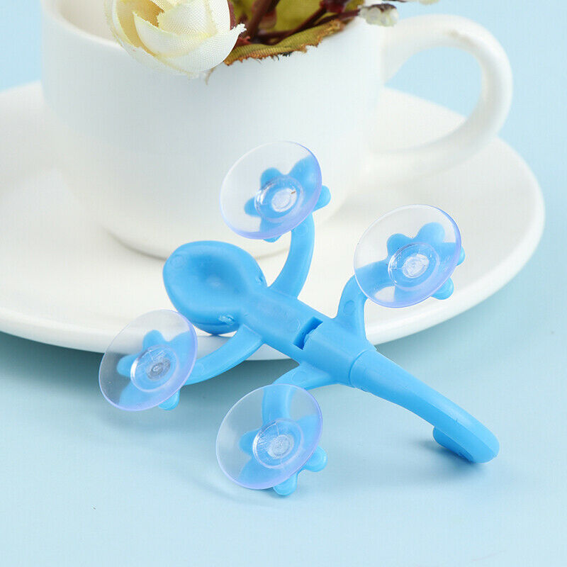 Gecko Wall Hook Hanger With 4 Strong Suction Cup For Kitchen Bathroom Acc.l8
