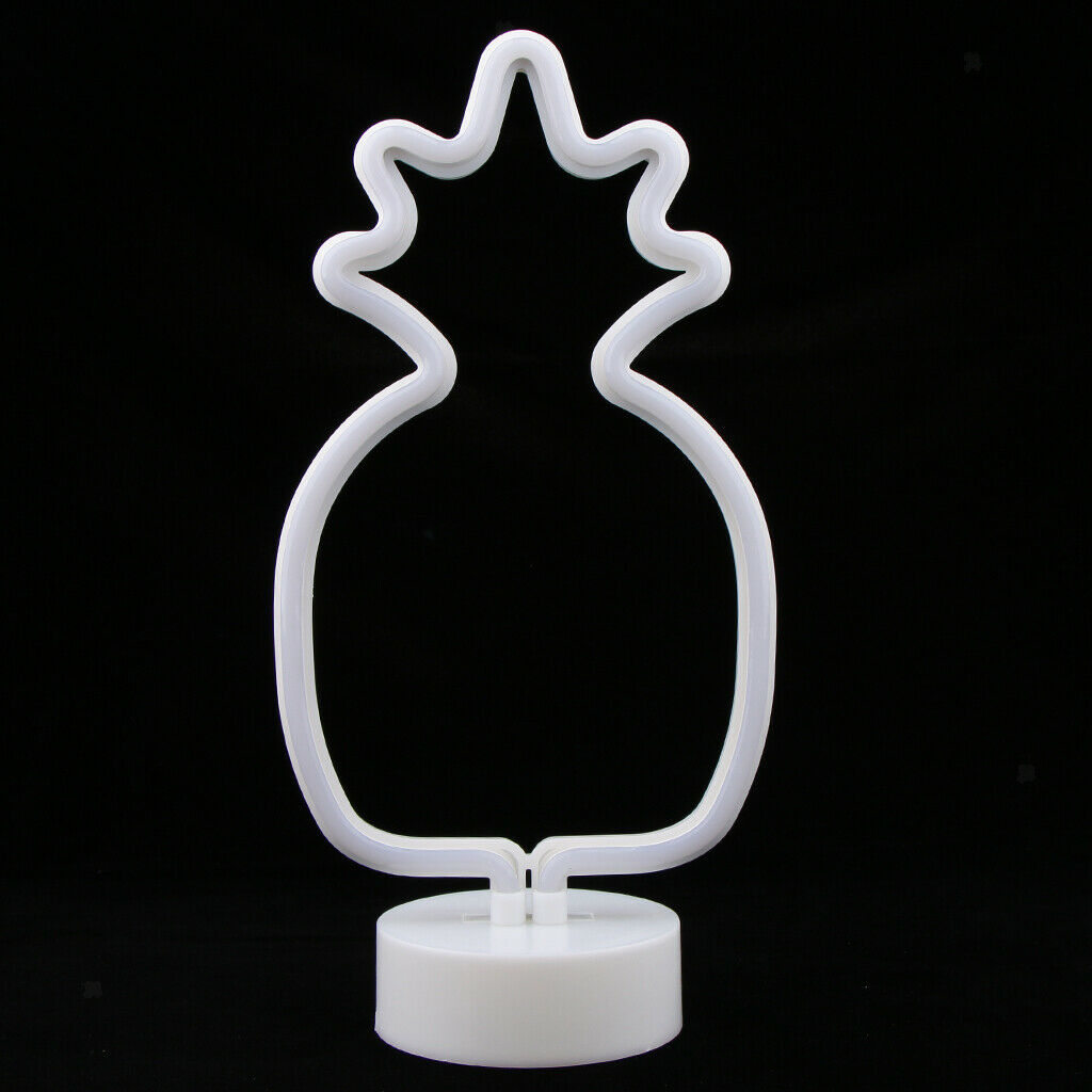 Pineapple LED Night Light Desk Light Lamp with Holder Kids Room Party Decor