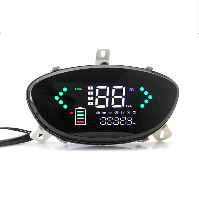 48-72V Motorcycle LCD Display Speedometer Digital Odometer Indicator Assembly
