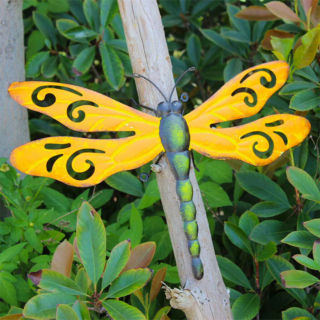 3x Metal Butterfly Wall Decor,Outdoor Metal Wall Art Decor for Home Garden