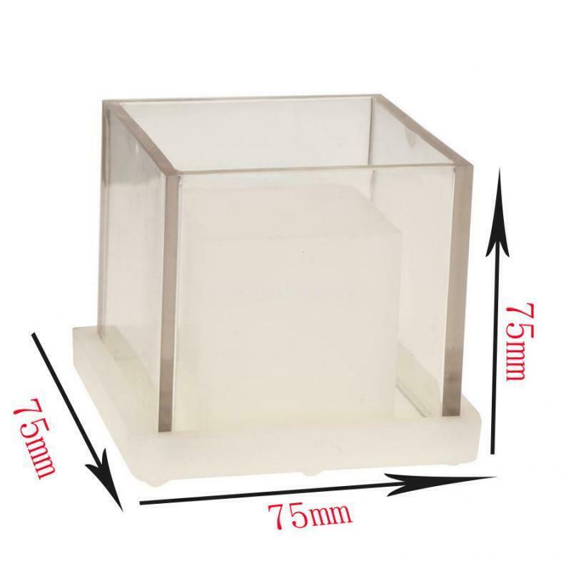 Plastic Square Tube Shape Candle Making Mould Candle Mold for Handmade Craft
