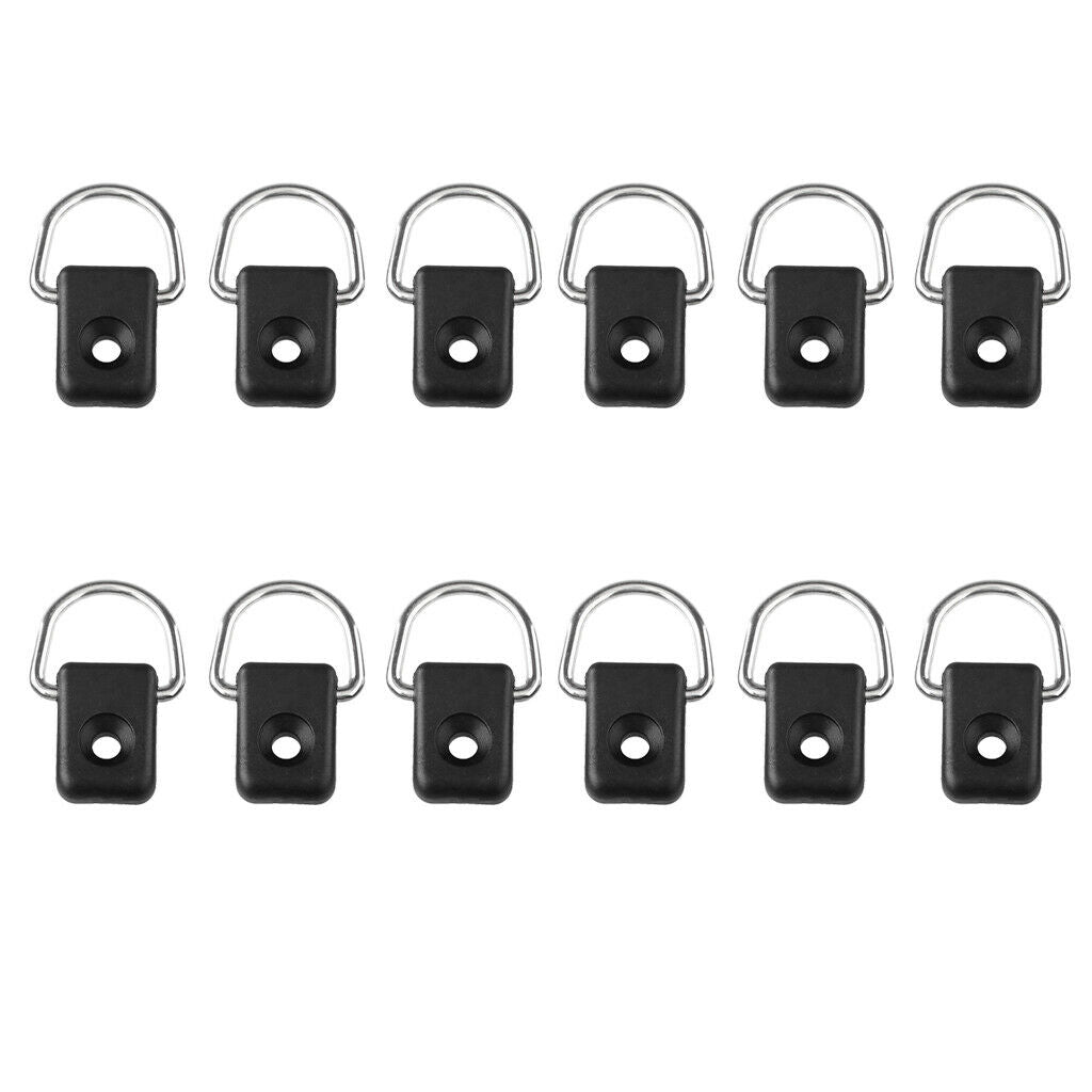 Kayak D Rings Outfitting For Boat Canoe Kayak Accessories 12Pcs