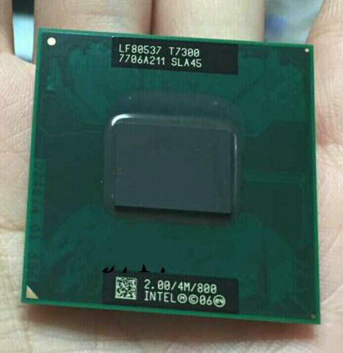 Intel Core2 DUO T7300 SLAMD SLA45 Mobile CPU Processor Socket P 478pin 2.0GHz