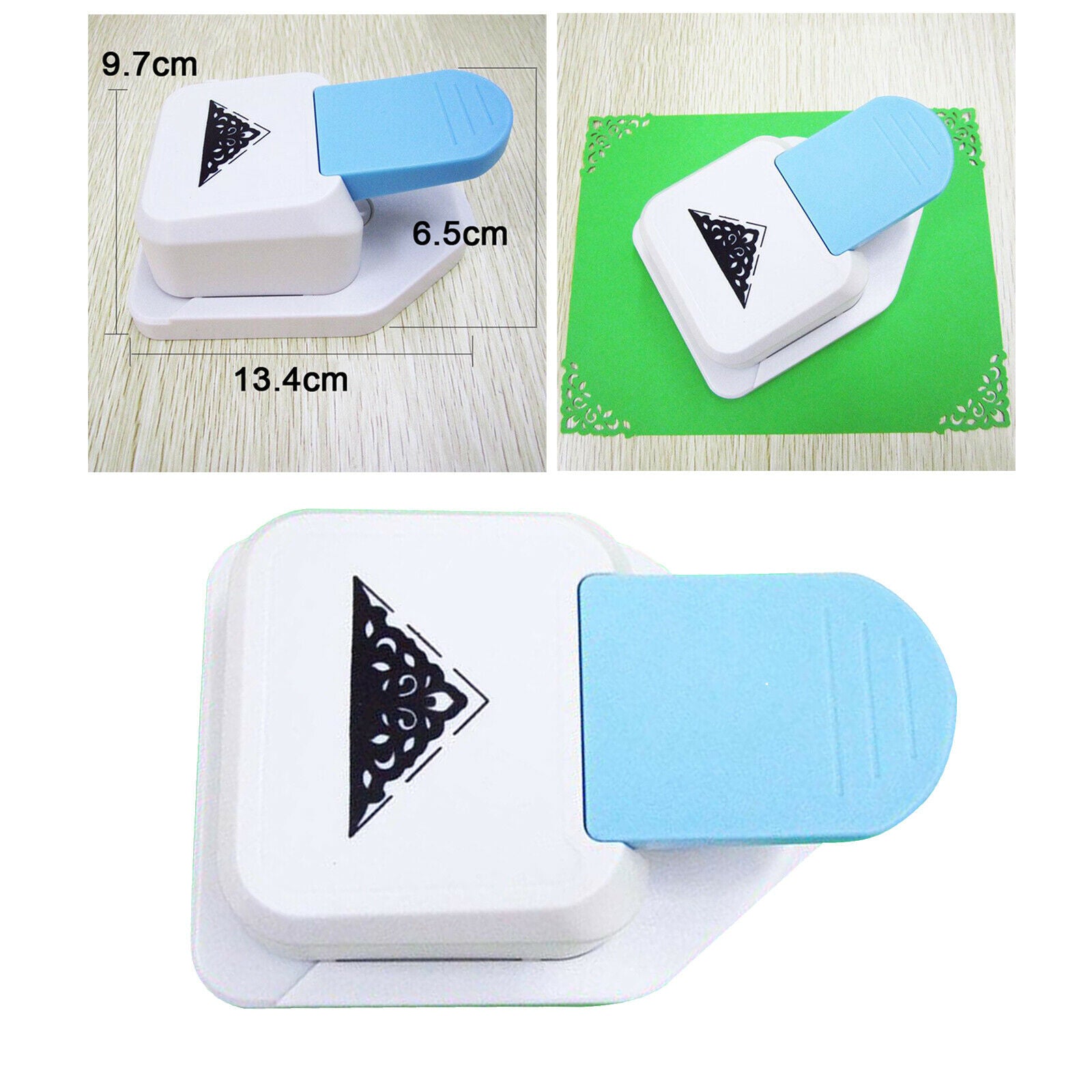 Paper Punch Device Paper Border Cutter Punchers for Hand Account Bookmark