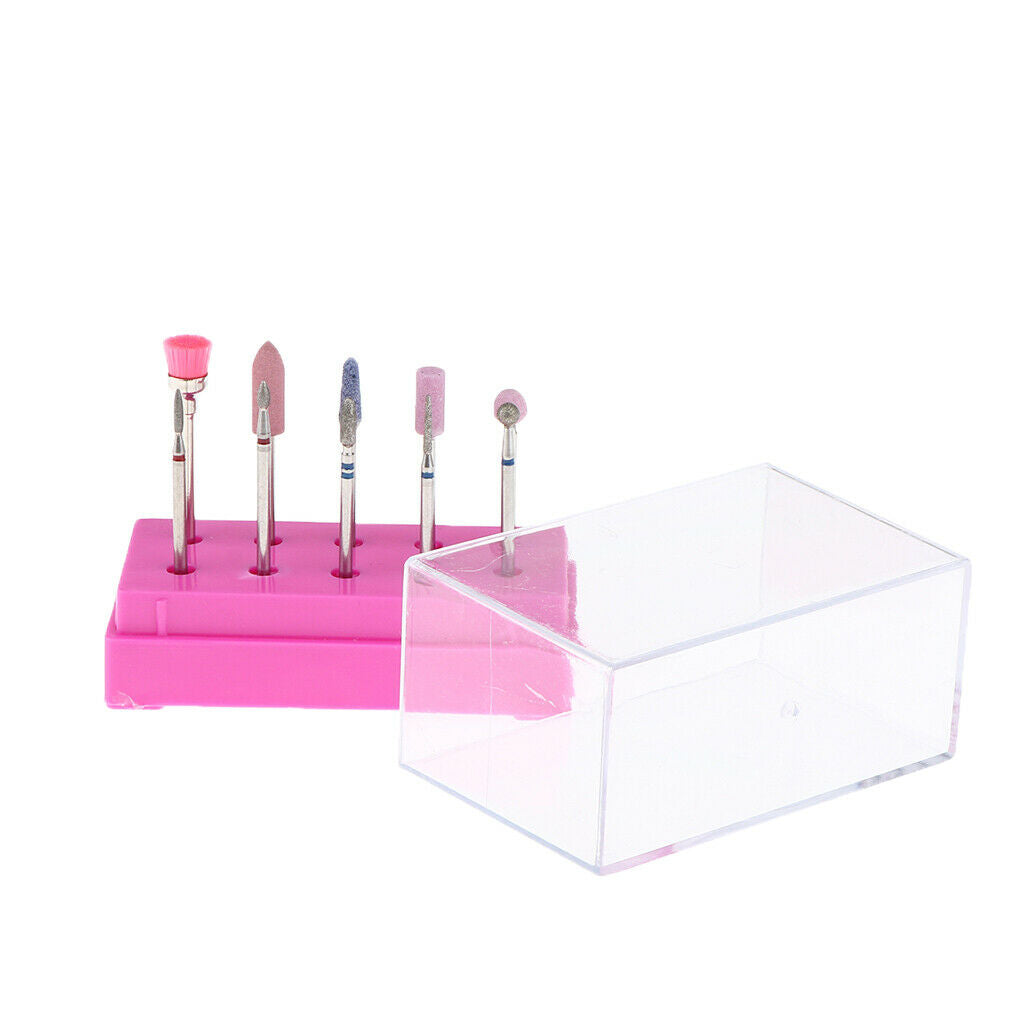 20PCS Nail Art Drill Polish Kit, Professional Finger Toe Nail Buffer, Nail