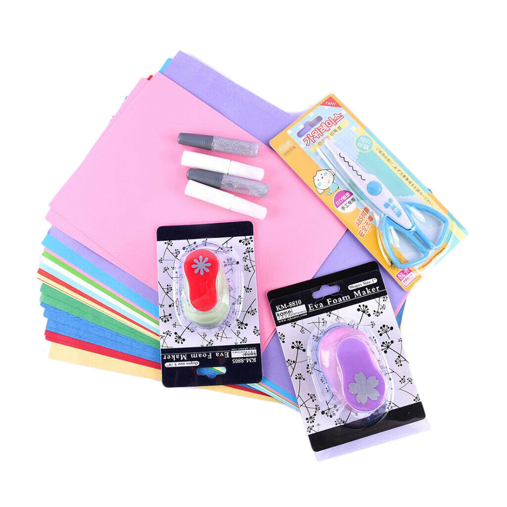1/set DIY Craft Punch Paper Shaper Card Making Scrapbooking Flower Tools Kit