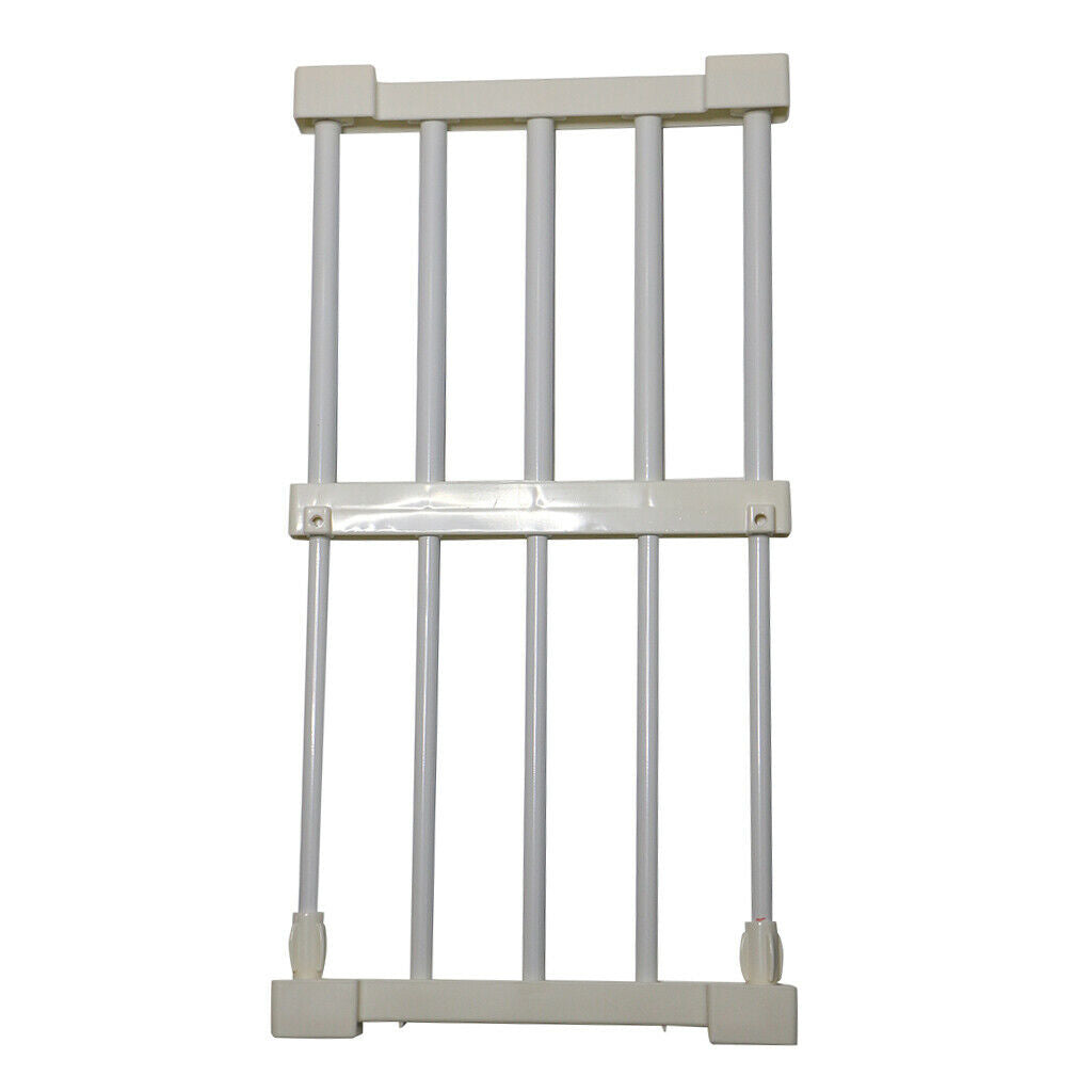 Wardrobe Closet Storage Rack Layered Partition Board Shelf  White 30-40cm