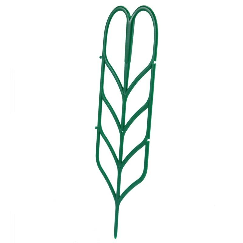 3pcs Mini DIY Leaf Shape Garden Trellis Plants Lattice Pots Supports for ClimbY2