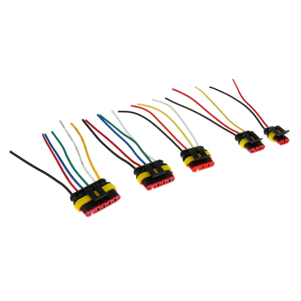 1pin 2pin 3pin 4pin 5pin 6pin Electrical Plug Set Connector 6pin Adapter With