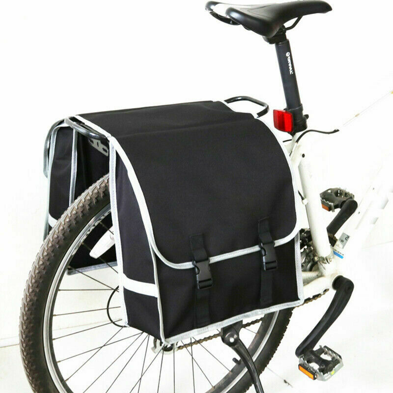 Bicycle Bike Rear Backpack Rack Seat Saddlebag Tail Storage Pouch Bag Outdoor
