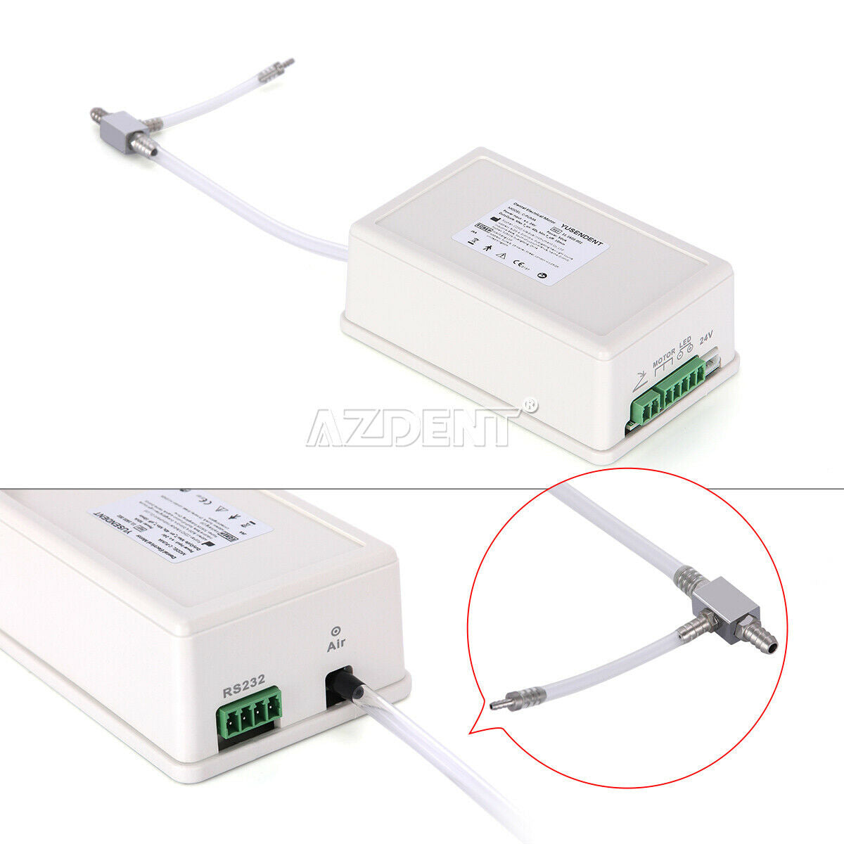 Dental Built in Brushless Electric Micro Motor Touch Button Maximum 40,000rpm