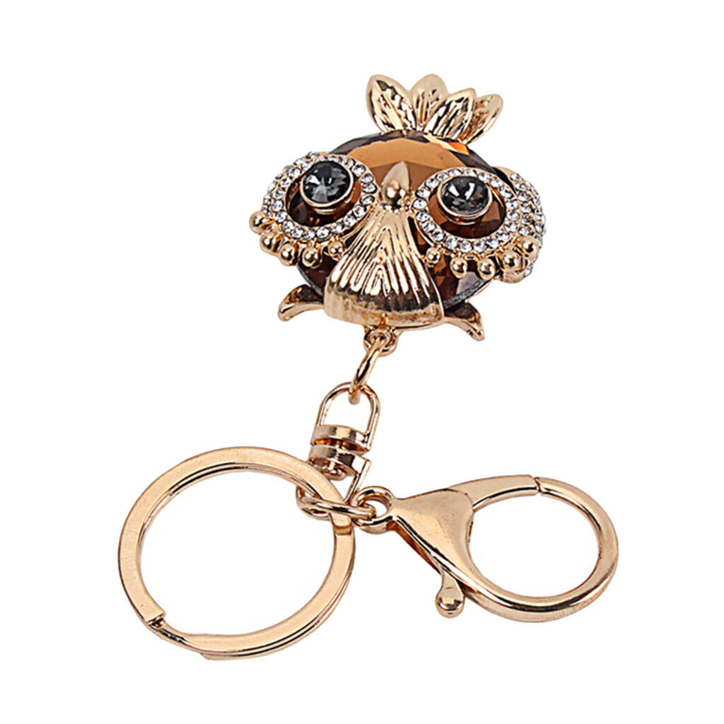 Crystal Owl Sweater Chain Necklace Personalized Creative Pendant Necklace