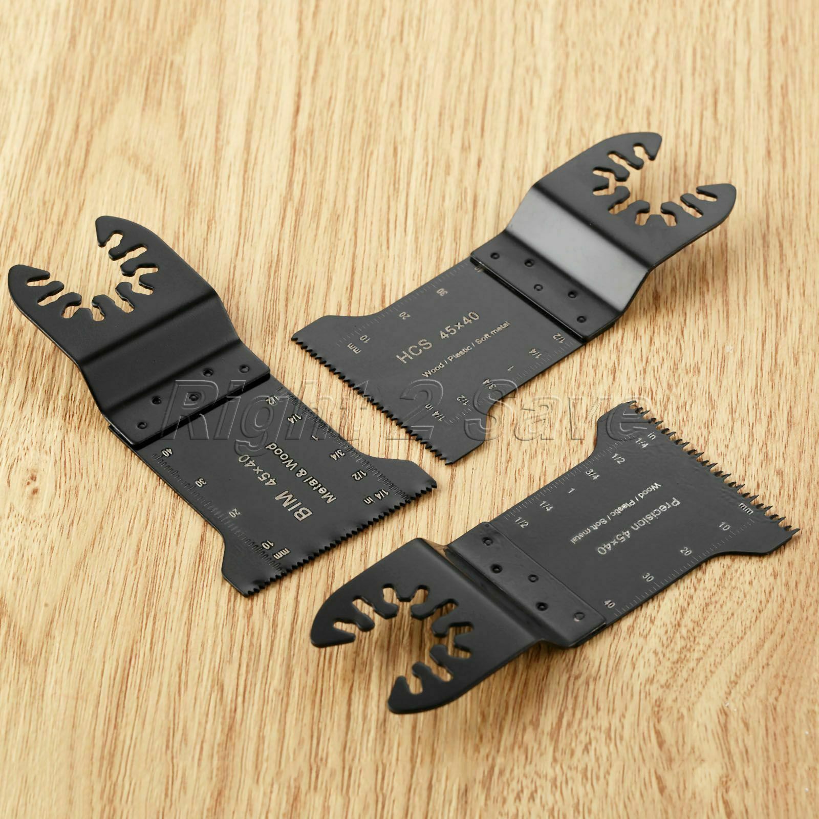 3pcs 45mm Pro Wood Metal Oscillating Multi Tool Saw Blades for Multimaster Bosch