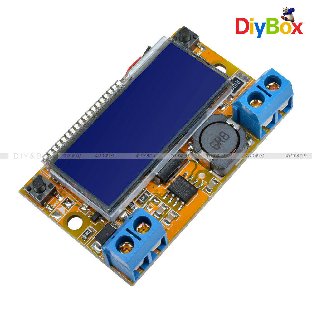 DC-DC Adjustable 3A Step-down Power Supply Module Voltage Current LCD Display