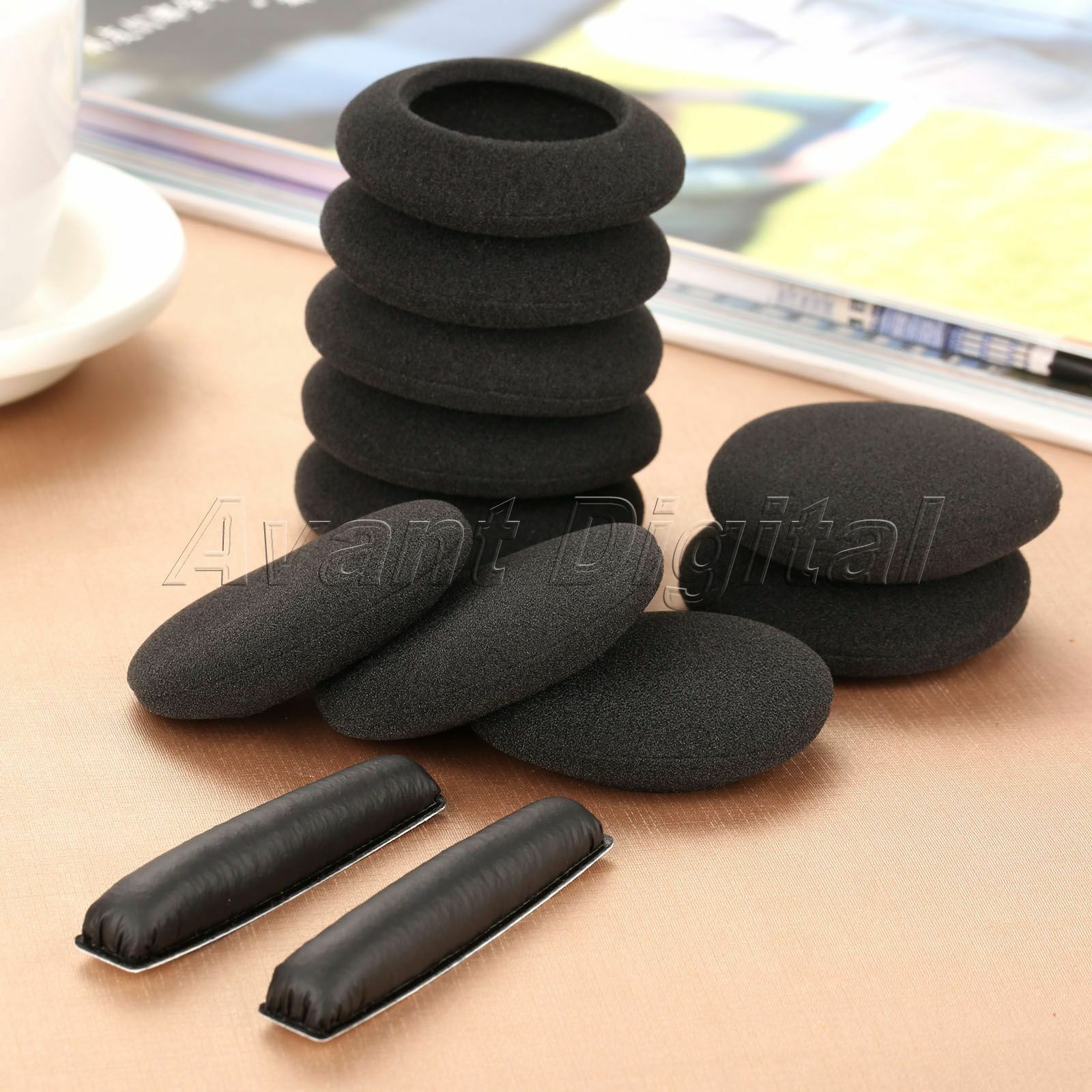 Soft Foam Earpads & Headband  For Headphone Sennheiser PX100 PMX100 PC30 PC131