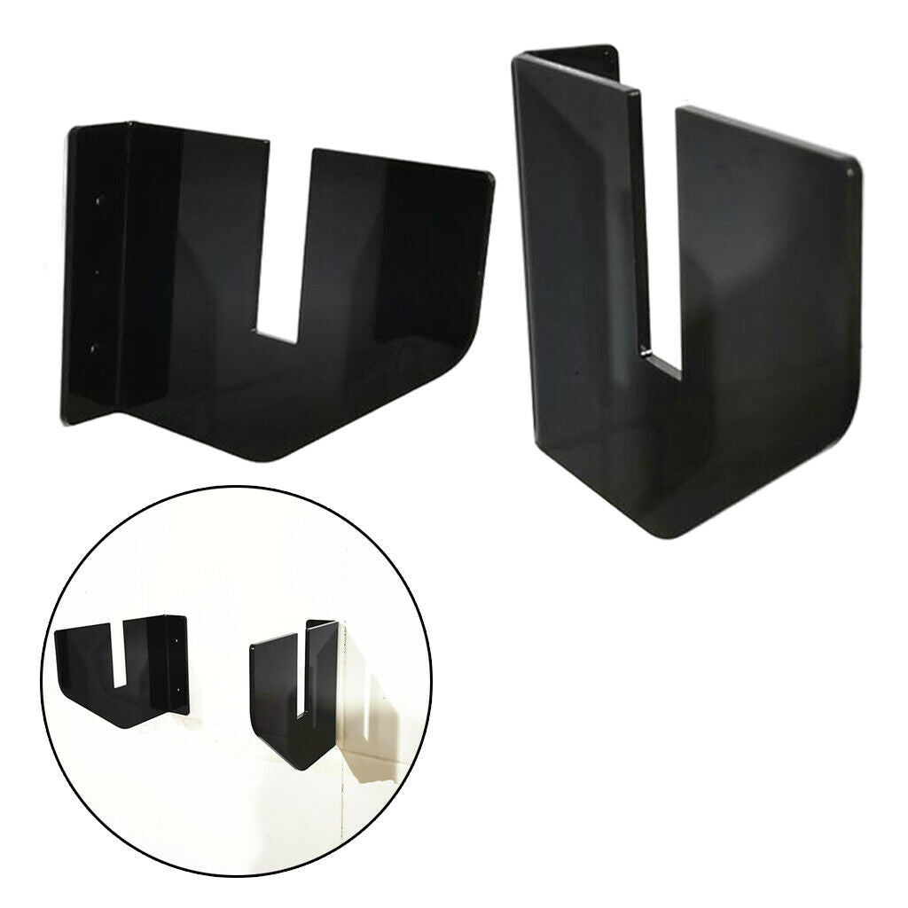 2pcs Skateboard Display Rack Black Hanging Tool Longboard Holder Hanger