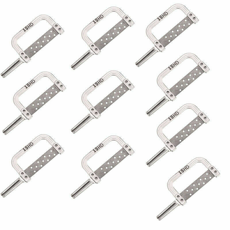 10 Pcs Dental Orthodontic Interproximal Enamel Reduction IPR Auto Strips 15HD