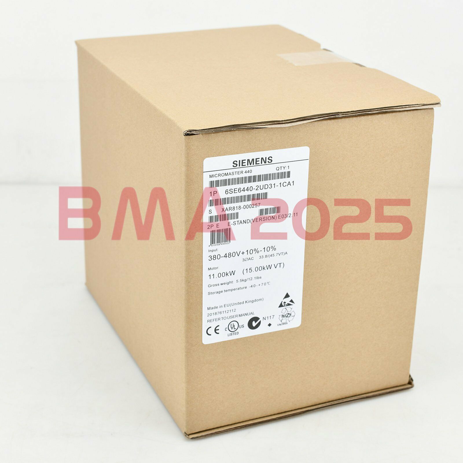 1PC Brand New sealed 6SE6440-2UD31-1CA1 one year warranty DHL free ship SM9T