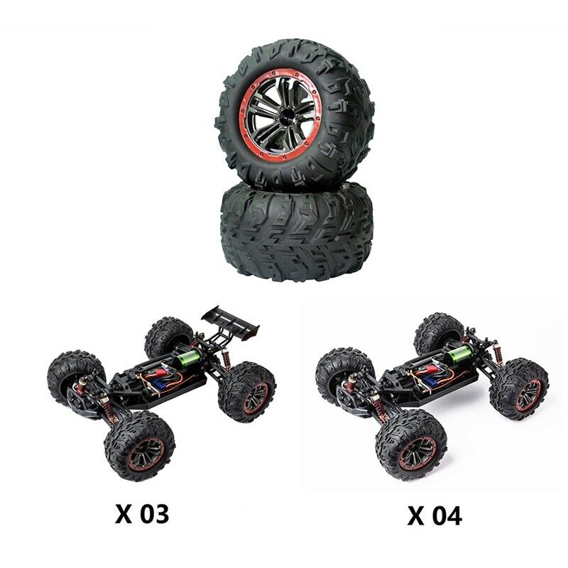 RC Car Wheel Tire Tyres for XLF X03 X04 X-03 X-04 1/10 RC Car Brushless MonsS7P1