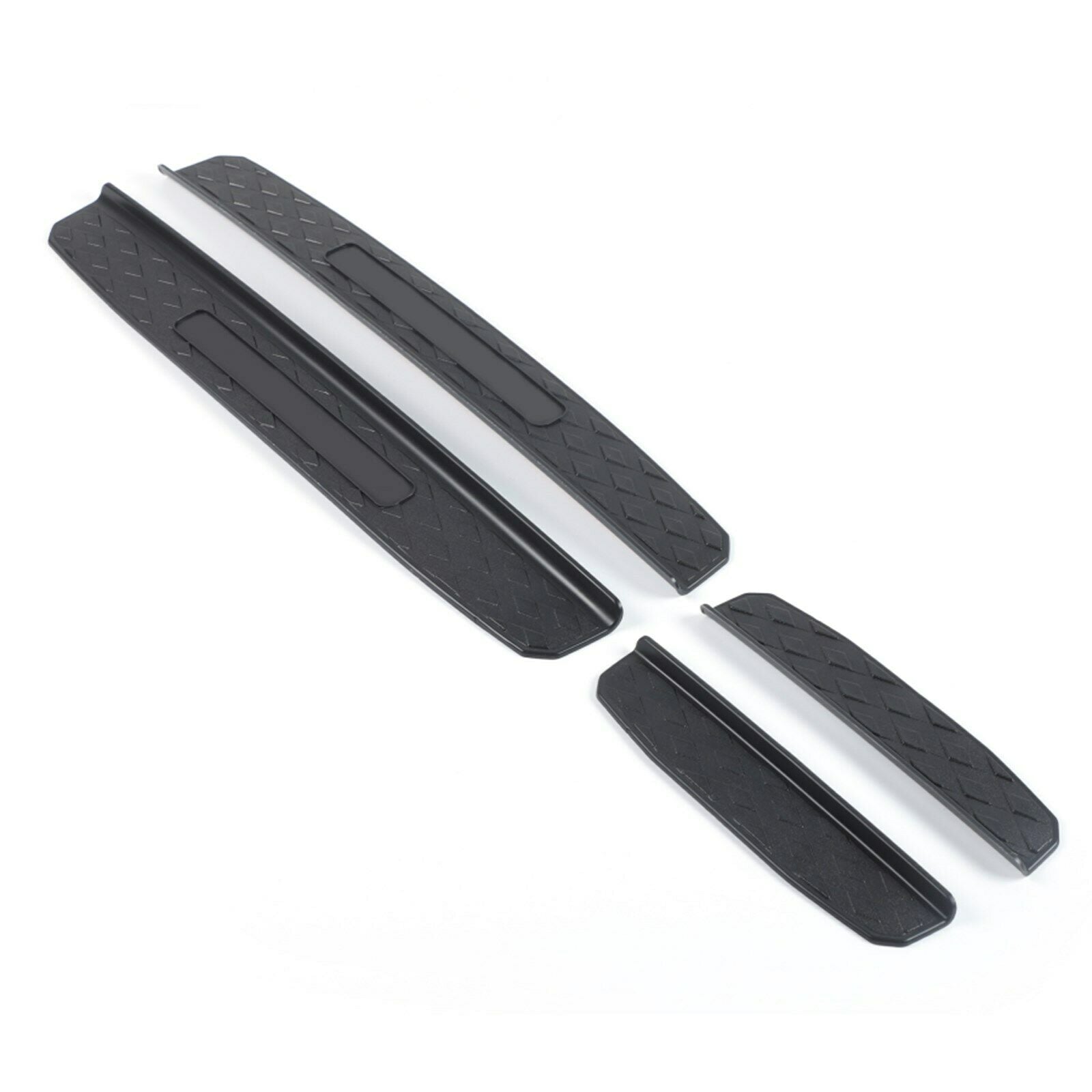 Door Sill Guard Scuff Entry Plate Threshold Protect Trim For Wrangler JT 2018+ P