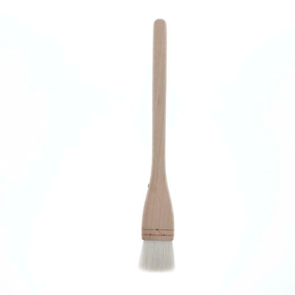 3x Professional Brushes Drawing Brushes Long Wood Handle Watercolor Painting