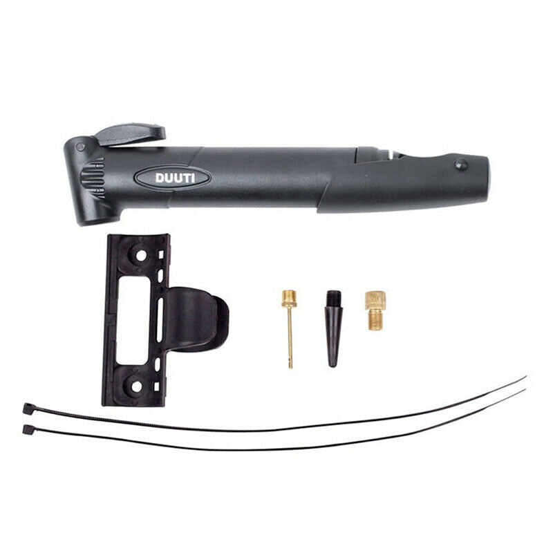 Mini Portable Light Bike Cycle Bicycle Type Air Pump Tire Inflator Tube + Val Lt