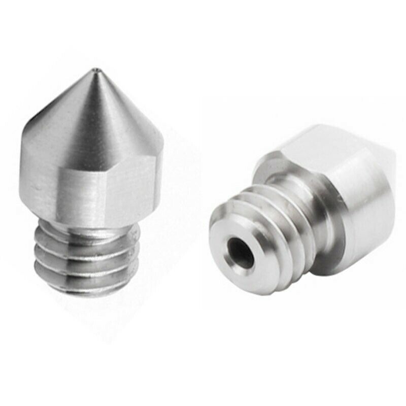 5Pcs of High Temperature Titanium Alloy TC4 All-Metal  Nozzle M6 Thread SuitF8Z6