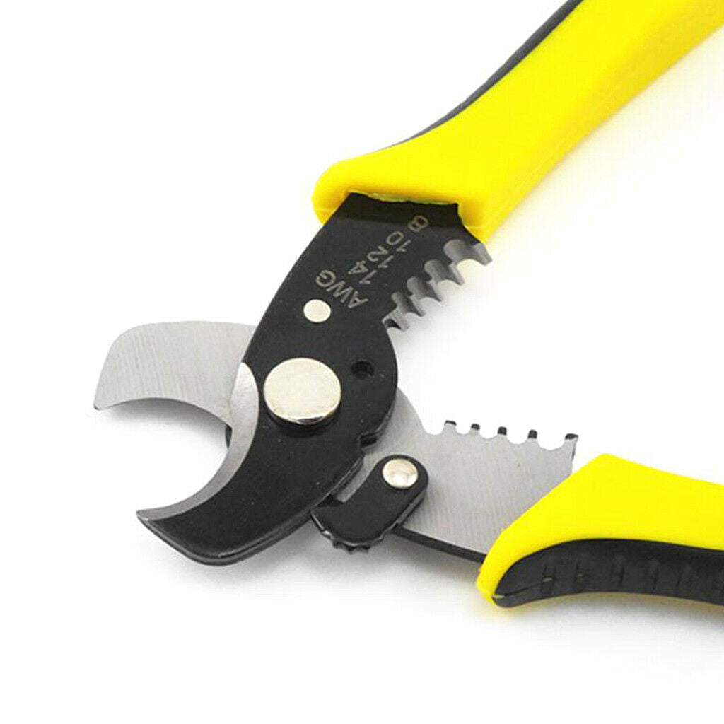 1pc Wire Stripper/Crimper/Cutter Cable Cutting Scissor Stripping Pliers