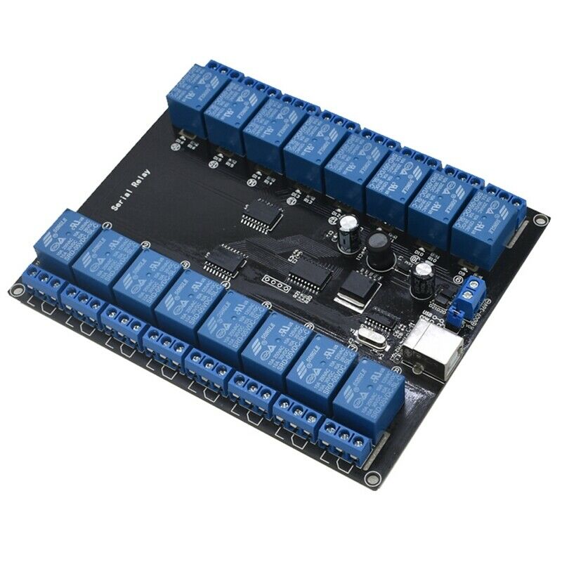 6-Channel 9-36V USB Relay Module for Simple ON/OFF Switching Electrical DeviceU3