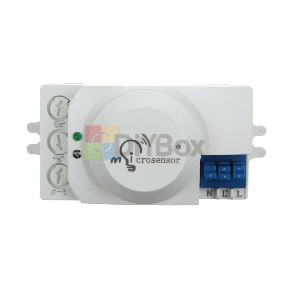 5.8GHz AC220V Microwave Movement Motion Detector Sensor Switch For Light Hottest